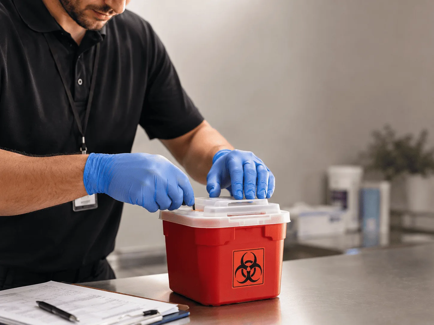 Why choose Sharps Waste Disposal in Elgin, ND
